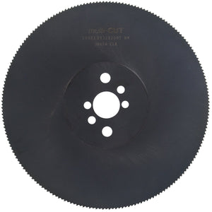 The SIP - 250 x 2 x 32mm Z200 T4 Metal Circular Blade, also known by its product code SIP-05212, is a circular industrial cutting saw blade designed for high strength steels. Known as "multi-CUT," this blade features multiple small holes near the center and fine, evenly spaced teeth around its edge. It offers high heat resistance and comes from the renowned brand SIP.