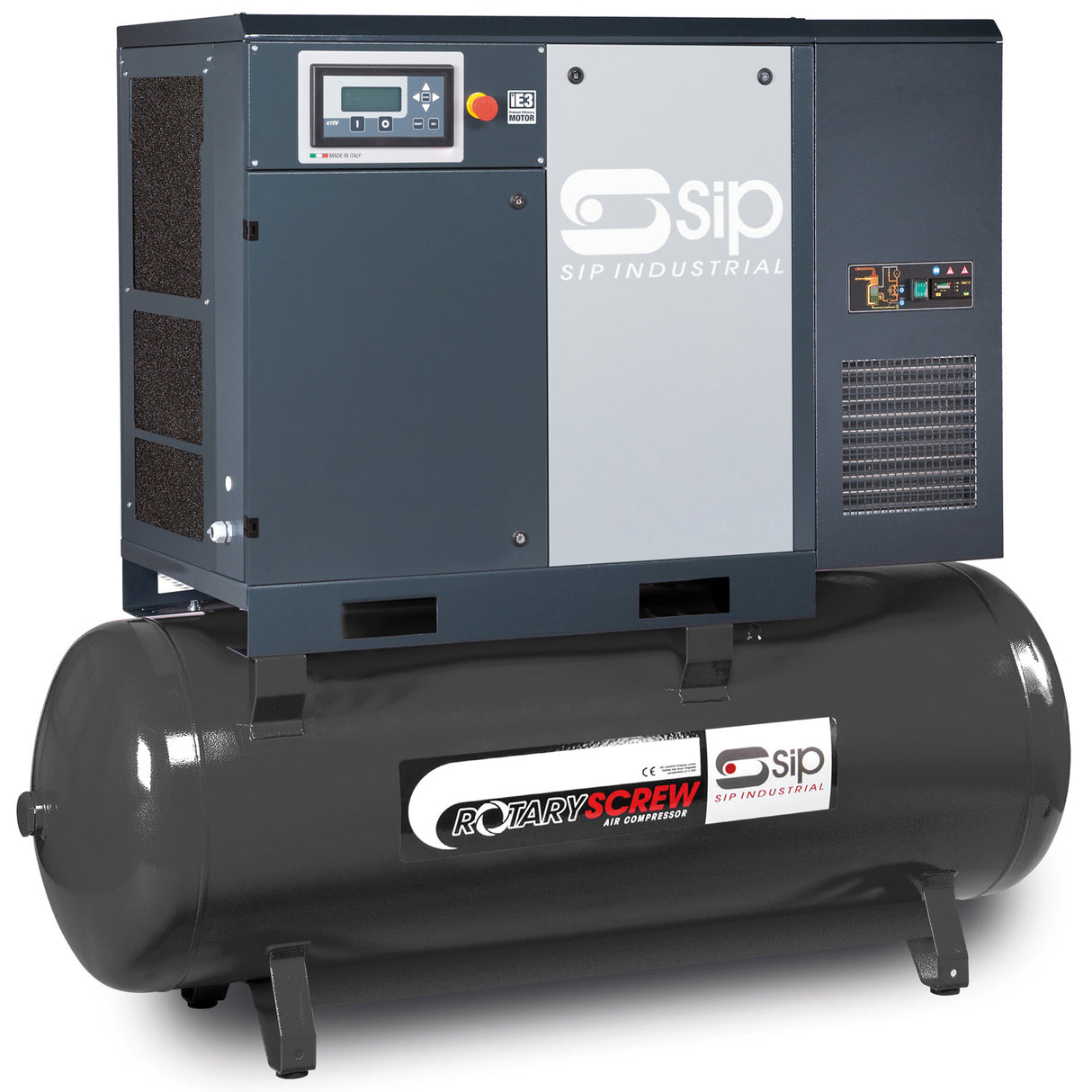 SIP RS11-10-500DD/RD Rotary Screw Compressor 11kW 500L 10bar SIP-05345