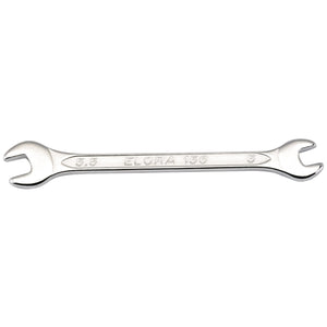 Draper Elora Midget Metric Double Open End Spanner, 5 X 5.5mm - 156-5x5,5 - Farming Parts