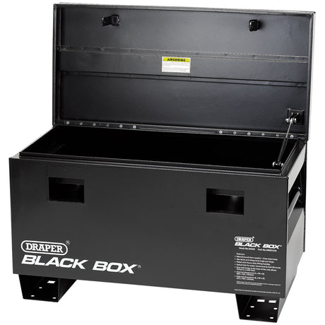 Draper Black Box&#174; Contractor's Secure Storage Box - 915 X 470 X 590mm - DBB915/B - Farming Parts