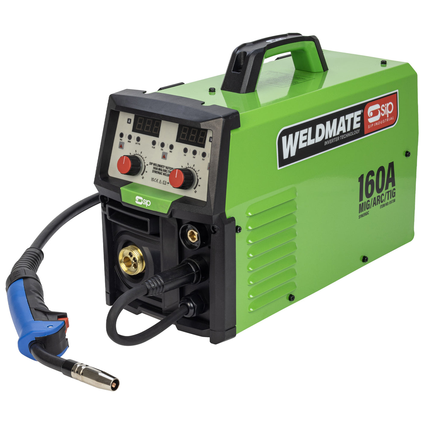 SIP WELDMATE® AUTOPLUS 130A MIG/ARC/TIG Synergic Welder with Trolley Package