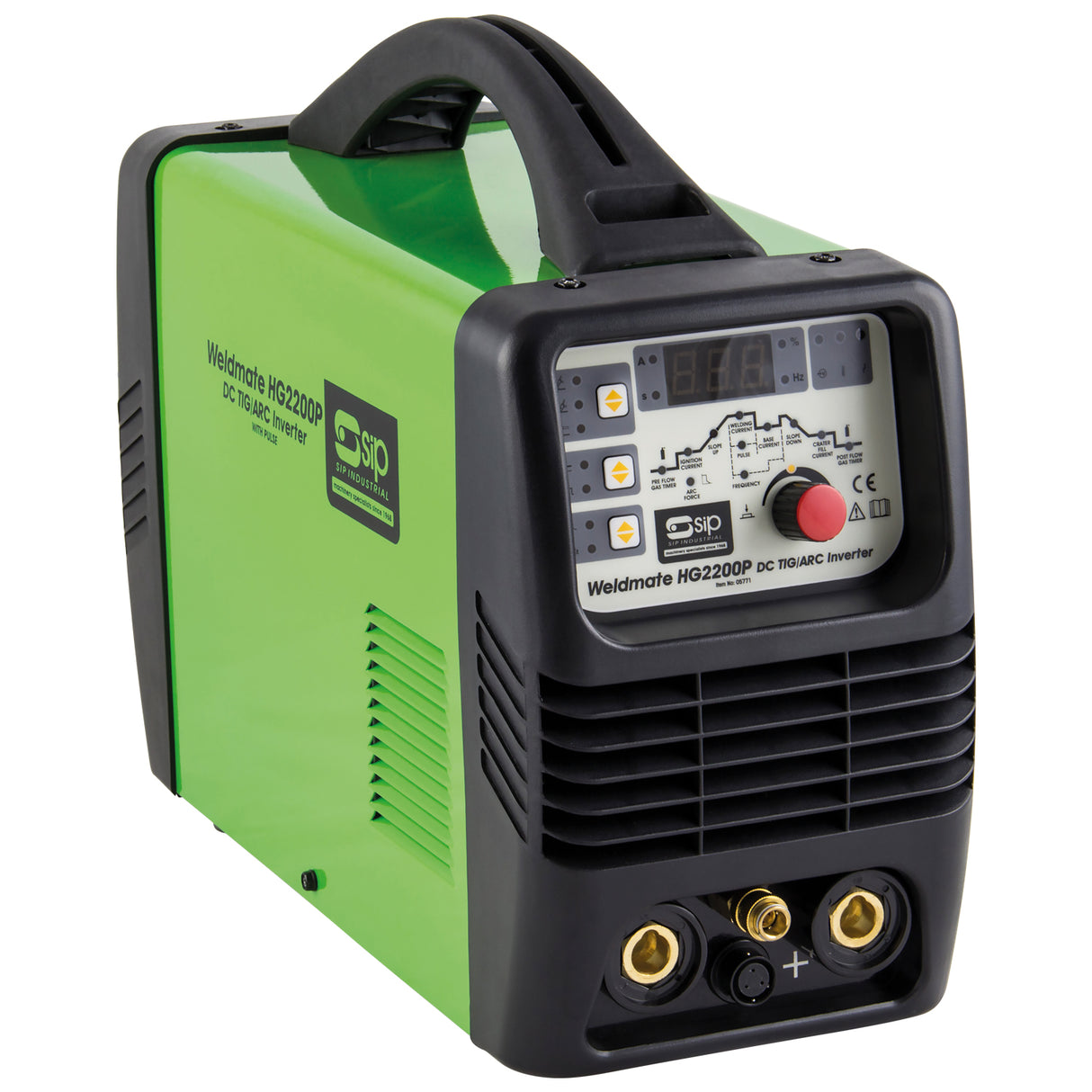 SIP HG2200P TIG/ARC Inverter Welder 200A with Pulse Control 05771