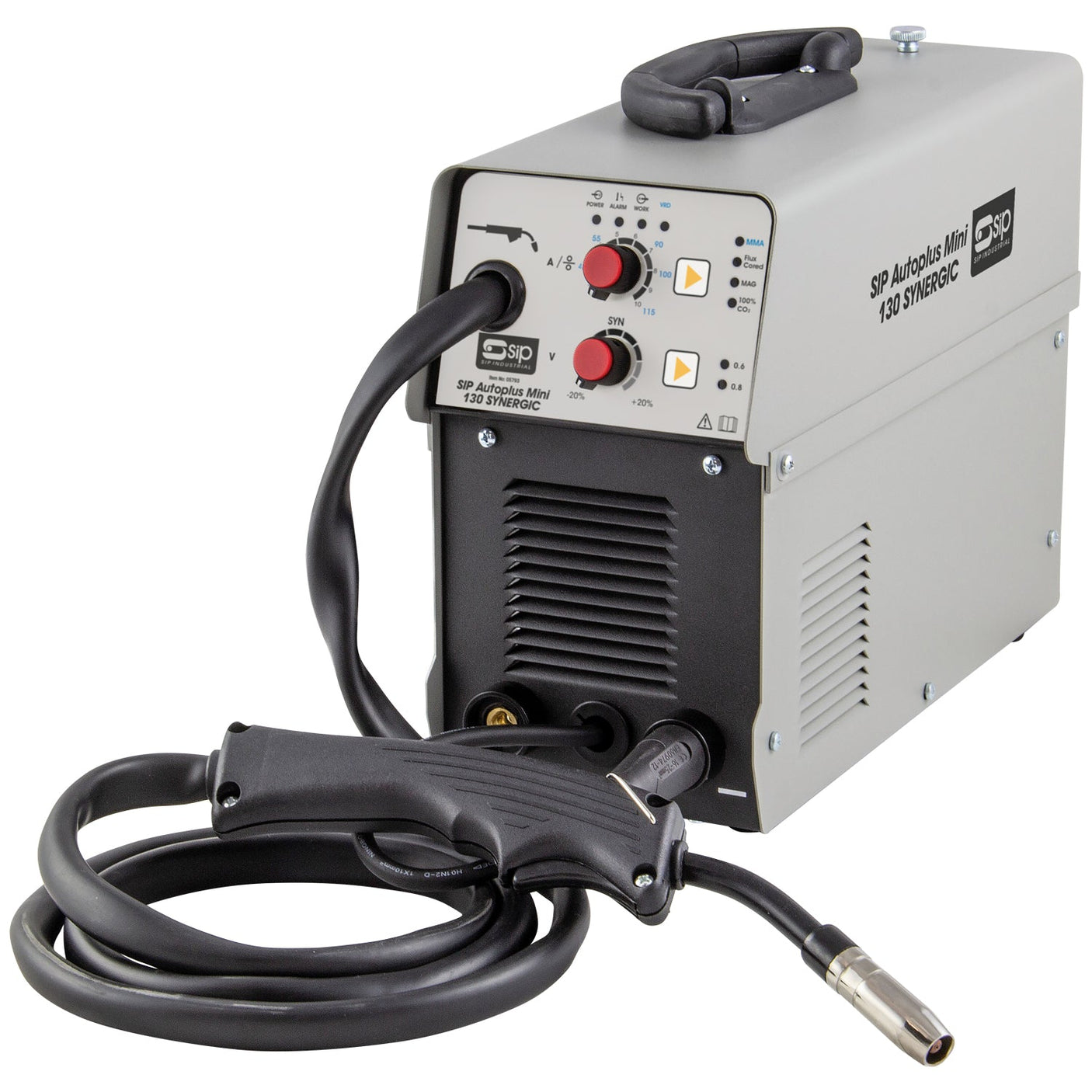 SIP - AUTOPLUS Mini 130 SYNERGIC Inverter Welder - SIP-05793 - Farming Parts