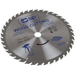 SIP 254mm x 30mm TCT 40T Circular Saw Blade