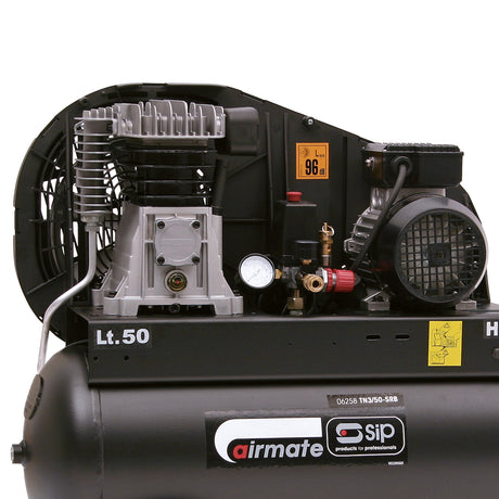 SIP TN3/50-SRB Belt Drive Compressor 50ltr with Aftercooler & SRB 06258