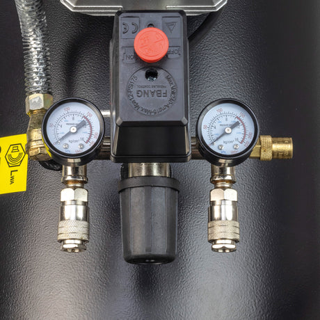 SIP DDVT 3hp 100L V-Twin Direct Drive Compressor | IP-06455