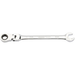 Draper Metric Combination Spanner With Flexible Head And Double Ratcheting Features (9mm) - 8328FMM - Farming Parts