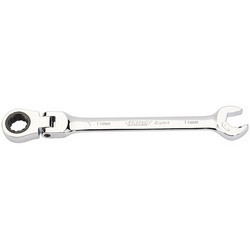 Draper Metric Combination Spanner With Flexible Head And Double Ratcheting Features (11mm) - 8328FMM - Farming Parts