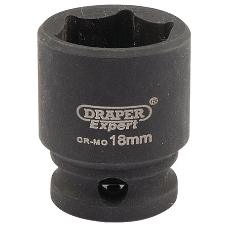 Draper Expert Hi-Torq&#174; 6 Point Impact Socket, 3/8" Sq. Dr., 18mm - 409-MM - Farming Parts