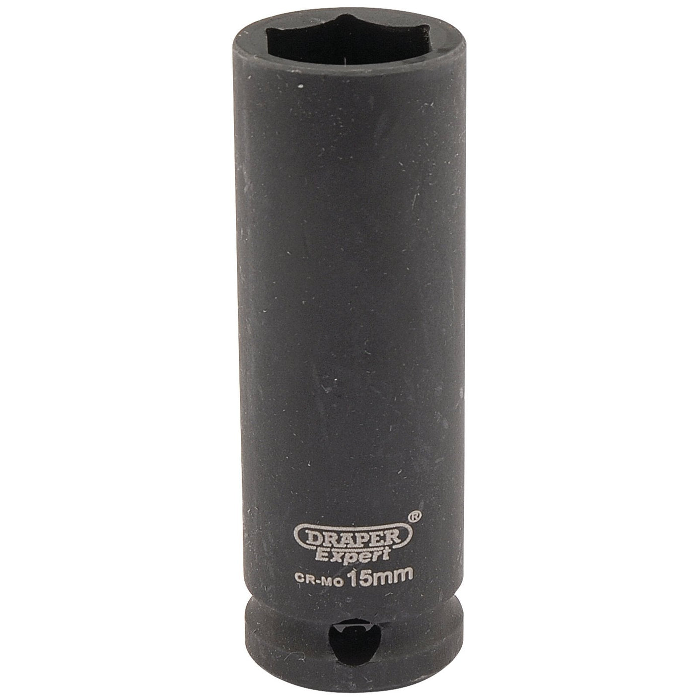 Draper Expert Hi-Torq&#174; 6 Point Deep Impact Socket, 3/8" Sq. Dr., 15mm - 409D-MM - Farming Parts