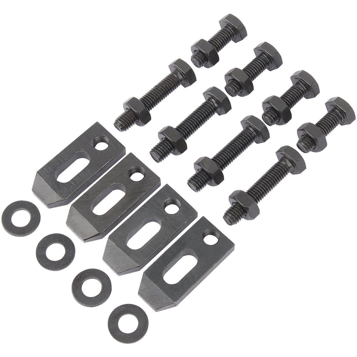 Draper Clamping Kit For Face Plate For Use With Stock No. 06901 And 33893 (16 Piece) - LATHE300-03 - Farming Parts