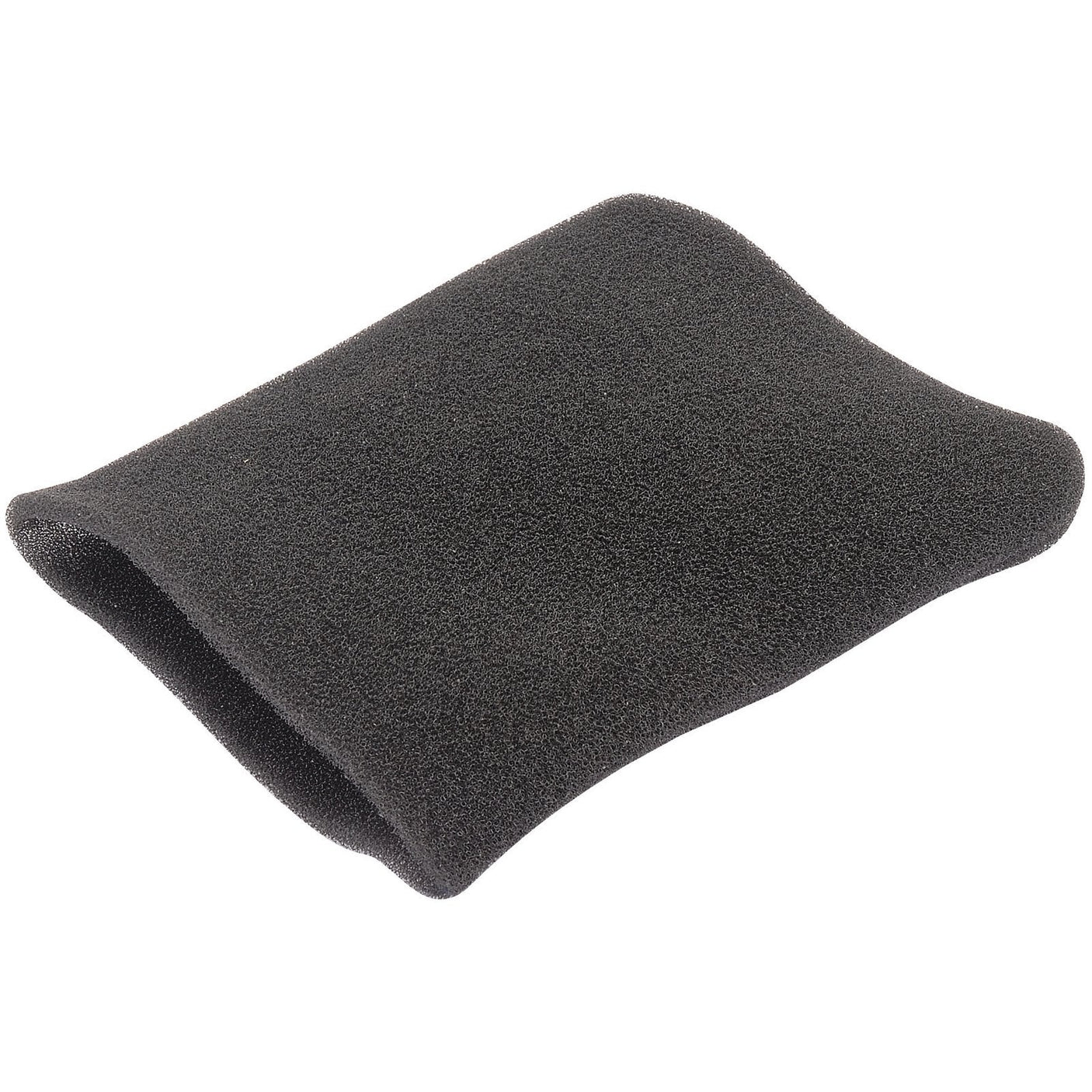 The Draper Anti-Foam Filter For Wdv10 - AVC89 is a rectangular black foam sleeve with a rough texture, commonly used as an air filter in various appliances or machinery.