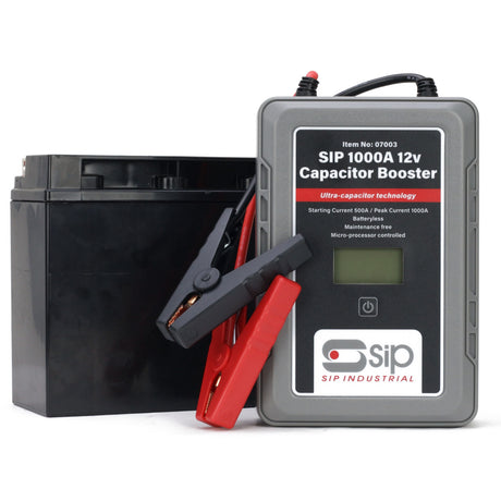 SIP 1000A 12v Capacitor Booster | Starts Petrol & Diesel | IP-07003