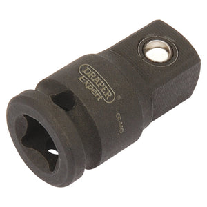 Draper Expert Impact Socket Converter, 1/4"(F) X 3/8"(M) - 806 - Farming Parts