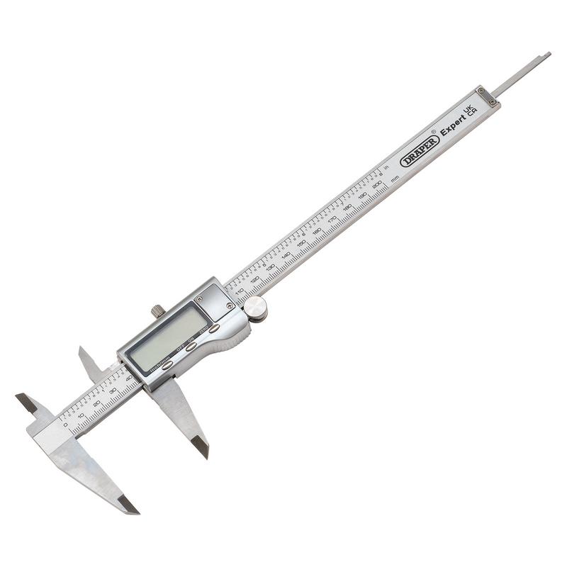 Draper Expert Digital Caliper, 200mm