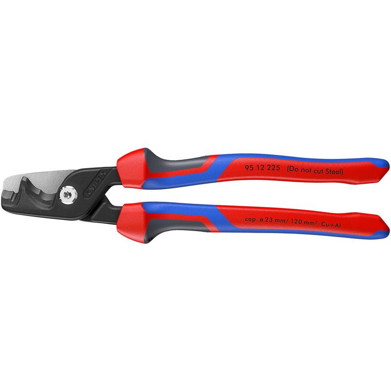 KNIPEX 95 12 225 STEPCUT® XL CABLE SHEARS WITH STEP CUT, 200MM