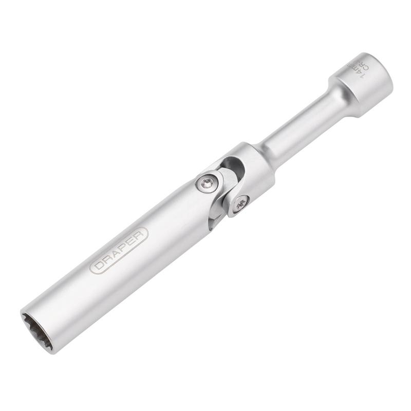 Spark Plug Wrench, 3/8" Sq. Dr. x 14mm