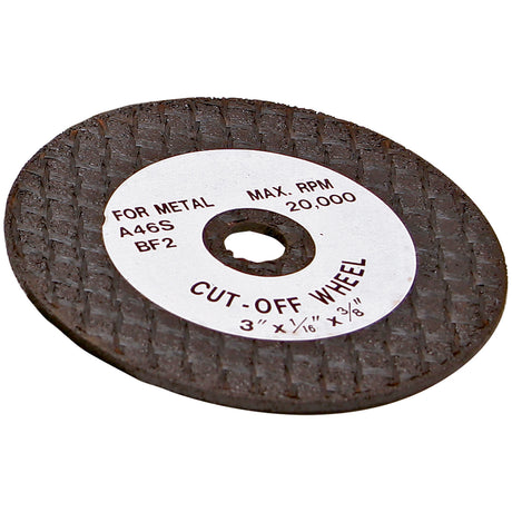 SIP 3" Air Cut-Off Tool Disc – 20,000rpm Metal Cutting | SIP-07591