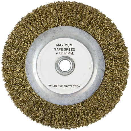 SIP 8" Professional Bench Grinder – Cast Steel with Wire Wheel | SIP-07628