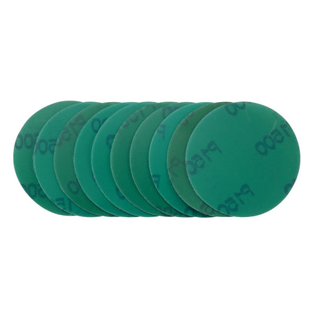 Draper Wet And Dry Sanding Discs With Hook And Loop, 75mm, 1500 Grit (Pack Of 10) - SDWOD75 - Farming Parts