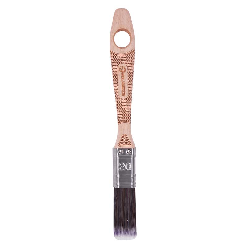 ROLLINGDOG DOBERMAN™ BTX1000 SERIES BEAVER TAIL PAINT BRUSH, 20MM