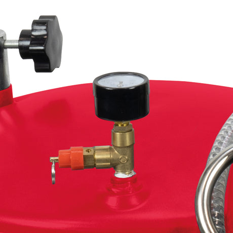 TIGREN 50ltr Gravity Oil Drainer – Adjustable Height & Pneumatic Discharge | SIP-08207