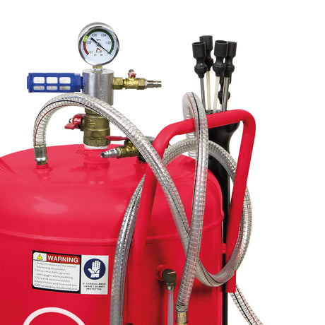 TIGREN 70ltr Suction Oil Drainer – Adjustable Height & Pneumatic Discharge | SIP-08208