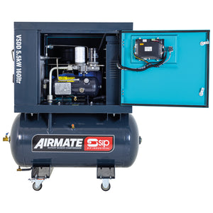 SIP VSDD 5.5kW 10bar 160L Rotary Screw Compressor 230v - 08253