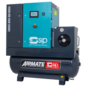 SIP VSDD/RDF 11kW 500L Rotary Screw Compressor w/ Dryer 08276