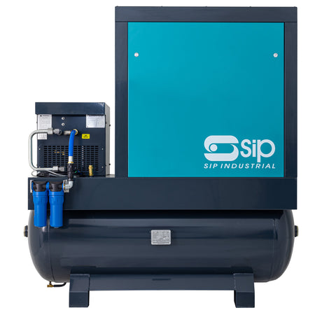 SIP VSDD/RDF 11kW 8bar 500L Rotary Compressor w/ Dryer & Filter - 08277