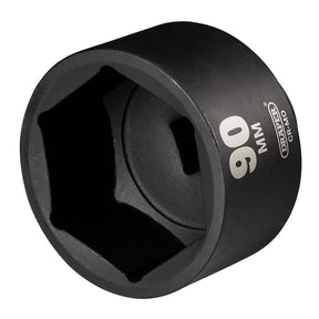 Draper Hi-Torq® Impact Socket, 1" Square Drive, 90mm - 08507 - 6-Point Cr-Mo Steel - 425-MM - Farming Parts