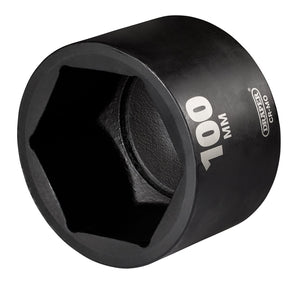 Draper Hi-Torq® Deep Impact Socket, 1" Sq. Dr., 100mm - 425D-MM - Farming Parts