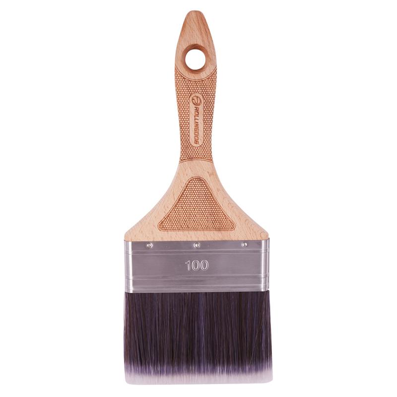 ROLLINGDOG DOBERMAN™ BTX1000 SERIES BEAVER TAIL PAINT BRUSH, 100MM