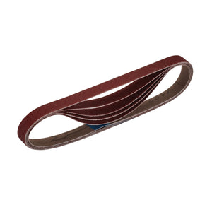 The Draper Cloth Sanding Belt, SB13457, is designed for 13 x 457mm sanders and features a continuous loop design with a coarse 120 grit surface. Made from durable aluminium oxide, this flexible sanding belt ensures effective performance on various surfaces. Available in a pack of five.