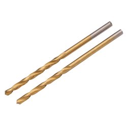 Hss Titanium Nitride Coated Drill Bit, 2.0Mm X 49Mm (Pack Of 2) | Dbts