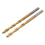 Hss Titanium Nitride Coated Drill Bit, 3.2Mm X 34Mm (Pack Of 2) | Dbts