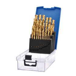 Hss Titanium Nitride Coated Drill Bit Set (25 Piece) | Dbts3