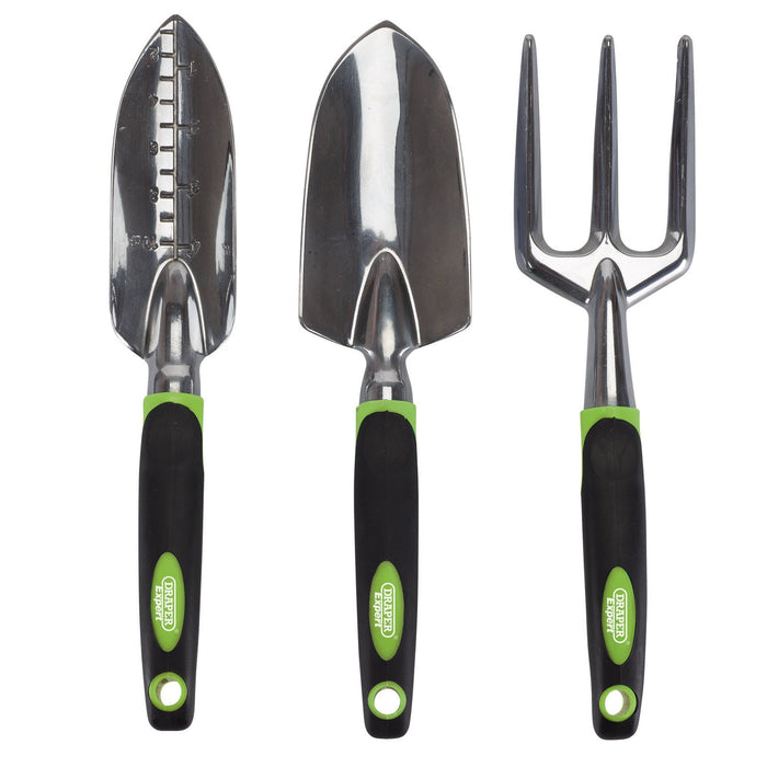 Draper Expert Aluminium Hand Fork And Trowel Set (3 Piece) - AGCT/SET