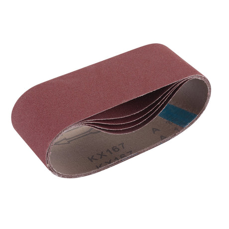 Draper Cloth Sanding Belt, 75 X 457mm, 180 Grit (Pack Of 5) - SB75457 - Farming Parts