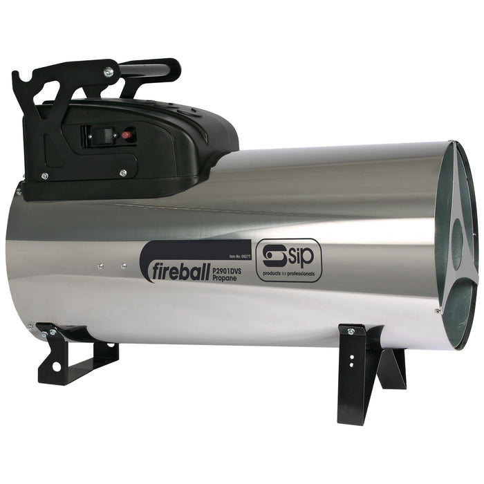 SIP FIREBALL 2901DV Propane Heater 290,000BTU Dual Volt IP-09277