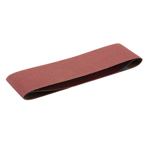 The Draper Cloth Sanding Belt, measuring 150 x 1220mm, is looped in an oval shape and constructed from high-performance aluminium oxide for exceptional sanding and smoothing surfaces. Available as a pack of two with an 80 grit rating.