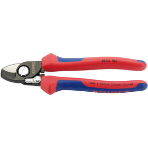 Draper Knipex Copper Or Aluminium Only Cable Shear With Sprung Heavy Duty Handles, 165mm - 95 22 165 - Farming Parts