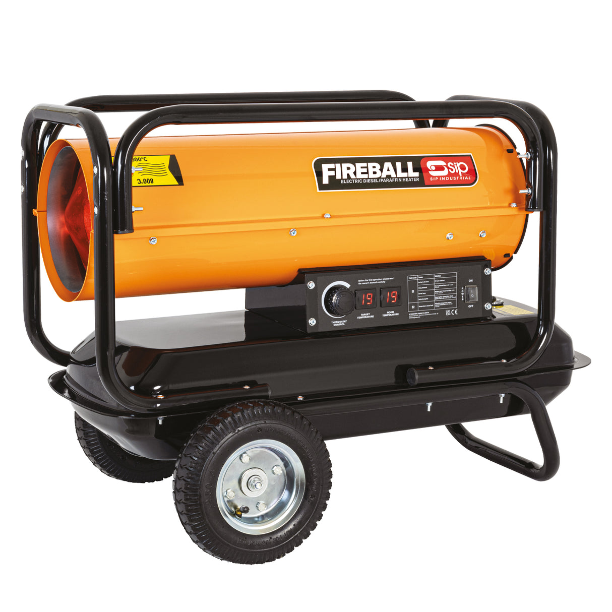 SIP FIREBALL XD75 Space Heater 75,000BTU Thermostat Diesel IP-09592