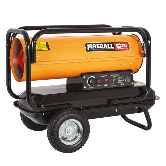 SIP FIREBALL XD75 Space Heater 75,000BTU Thermostat Diesel IP-09592