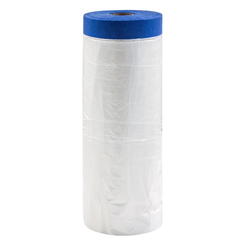 ROLLINGDOG PAINTERS-SHIELD™ BLUE PRETAPED MASKING FILM, 33M X 110CM