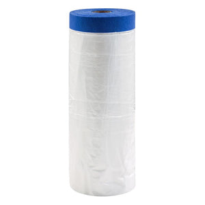ROLLINGDOG PAINTERS-SHIELD™ BLUE PRETAPED MASKING FILM, 33M X 110CM