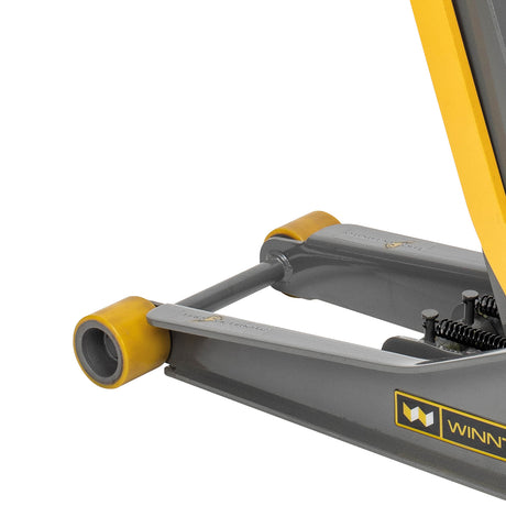 WINNTEC 3 TON Turbo-Lift Trolley Jack – 450mm Lift, PU Wheels | SIP-09702
