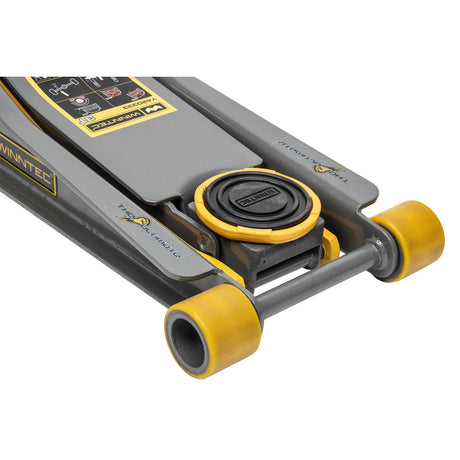 WINNTEC 3 TON Low-Profile Trolley Jack – Turbo-Lift & 503mm Lift | SIP-09706