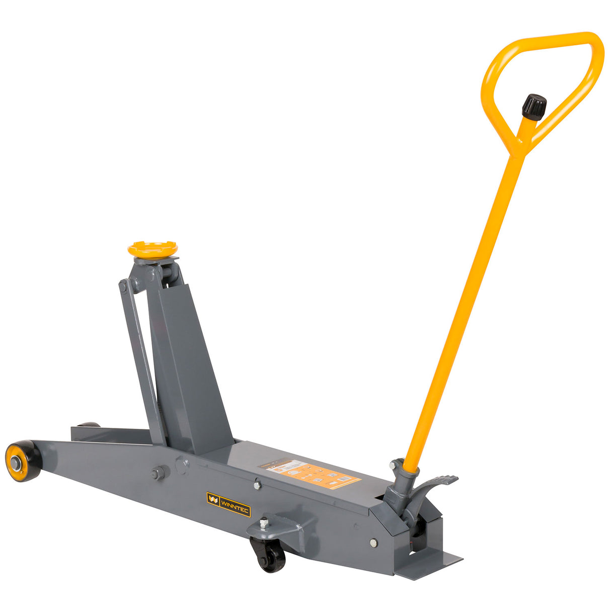 WINNTEC 5 TON Long Chassis Jack with Foot Pump - SIP-09885