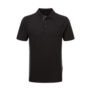 Tuffstuff Pro Work Polo Shirt Black - Farming Parts